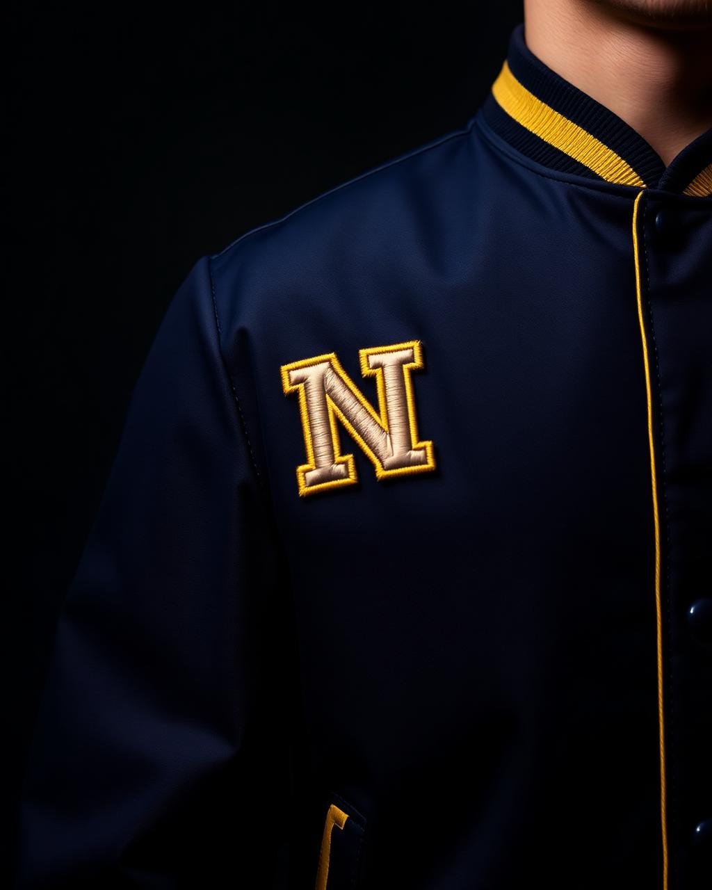 Varsity letter jacket