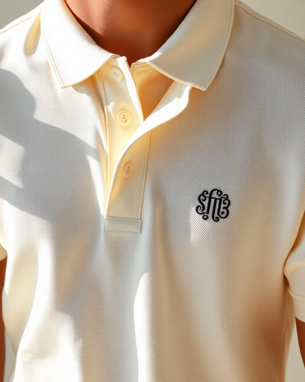 Monogrammed polo